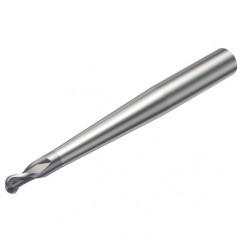 R216.42-12030-AP12G 1610 12mm 2 FL Solid Carbide Ball Nose End Mill w/Cylindrical Shank - First Tool & Supply