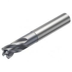 R216.24-06030CAI06G 1610 6mm 4 FL Solid Carbide End Mill - Corner Radius w/Cylindrical Shank - First Tool & Supply