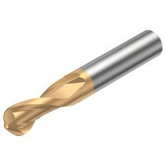 R216.42-05030-AS07G 1700 5mm 2 FL Solid Carbide ball nose endmill w/Cylindrical Shank - First Tool & Supply