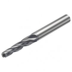 R216.54-16040RAL45G 1620 16mm 4 FL Solid Carbide Conical Ball Nose End Mill w/Cylindrical Shank - First Tool & Supply