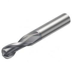 1B232-0953-XA 1620 9.525mm 2 FL Ballnose w/Cylindrical Shank - First Tool & Supply