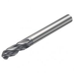 1B240-0318-XA 1630 3.18mm 4 FL Ballnose w/Cylindrical Shank - First Tool & Supply