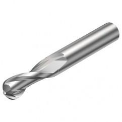 2B330-0800-NC H10F 8mm FL Ballnose w/Cylindrical with Neck Shank - First Tool & Supply