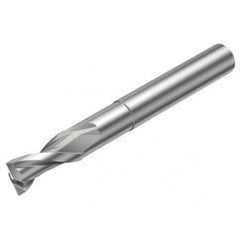 2P120-0800-NC H10F 8mm FL Straight Center Cut w/Cylindrical with Neck Shank - First Tool & Supply