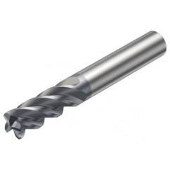 2S340-2000-400-MA 1640 20mm 4 FL Straight Corner Radius Center Cut w/Cylindrical Shank - First Tool & Supply