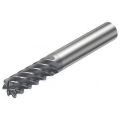 R215.24-04050BAC11H 1610 4mm 4 FL Solid Carbide End Mill - Corner Radius w/Cylindrical Shank - First Tool & Supply