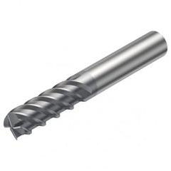 R215.H4-12050DAC04H 1610 12mm 4 FL Solid Carbide high feed End Mill w/Cylindrical Shank - First Tool & Supply