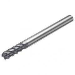 R215.H4-08050CAK02P 1620 8mm 4 FL Solid Carbide high feed End Mill w/Cylindrical Shank - First Tool & Supply