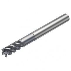 R216.24-10050DCK22P 1620 10mm 4 FL Solid Carbide End Mill - Corner Radius w/Cylindrical - Neck Shank - First Tool & Supply