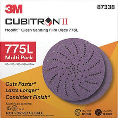 3M - Hook & Loop Discs Abrasive Type: Film Disc Disc Diameter (Inch): 5 - First Tool & Supply