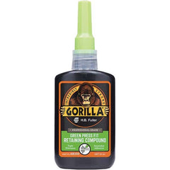 GorillaPro - 50 mL Bottle, Green, Press Fit Retaining Compound - First Tool & Supply