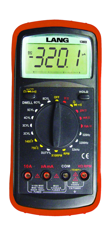 #13803 - Measures ACV/DCA - ACA/DCA - Digital Multimeter - First Tool & Supply