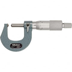 Mitutoyo - Spherical Face Micrometers Operation Type: Mechanical Minimum Measurement (Decimal Inch): 0 - First Tool & Supply