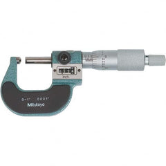 Mitutoyo - Spherical Face Micrometers Operation Type: Mechanical Minimum Measurement (Decimal Inch): 0 - First Tool & Supply