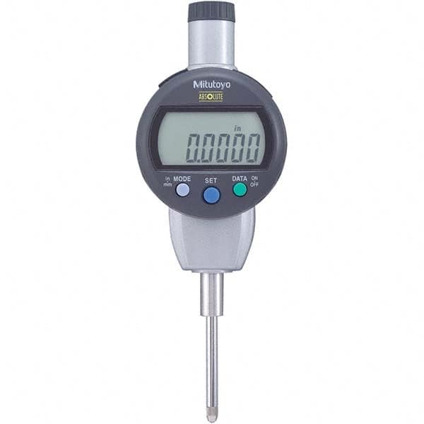 Mitutoyo - Electronic Drop Indicators Minimum Measurement (Decimal Inch): 0.0000 Minimum Measurement (Inch): 0.0000 - First Tool & Supply