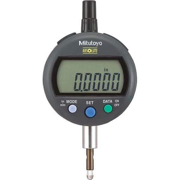 Mitutoyo - Electronic Drop Indicators Minimum Measurement (Decimal Inch): 0.0000 Minimum Measurement (Inch): 0.0000 - First Tool & Supply