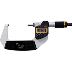 Mitutoyo - Electronic Outside Micrometers Type: Quantumike Minimum Measurement (Decimal Inch): 2.0000 - First Tool & Supply