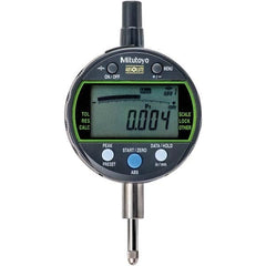 Mitutoyo - Electronic Drop Indicators Minimum Measurement (mm): 0.00 Maximum Measurement (mm): 12.7 - First Tool & Supply