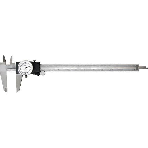 Mitutoyo - Dial Calipers Maximum Measurement (Inch): 12 Dial Graduation (Decimal Inch): 0.001 - First Tool & Supply