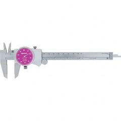 Mitutoyo - Dial Calipers Maximum Measurement (Inch): 6 Dial Graduation (Decimal Inch): 0.001 - First Tool & Supply