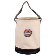 5730 WHT LEATHER BOTTOM BUCKET - First Tool & Supply