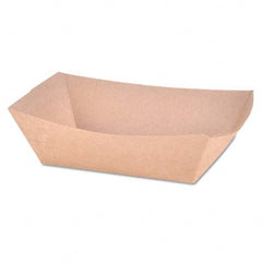 SCT - Paper Food Baskets, Brown Kraft, 1 lb Capacity, 1000/Carton - First Tool & Supply