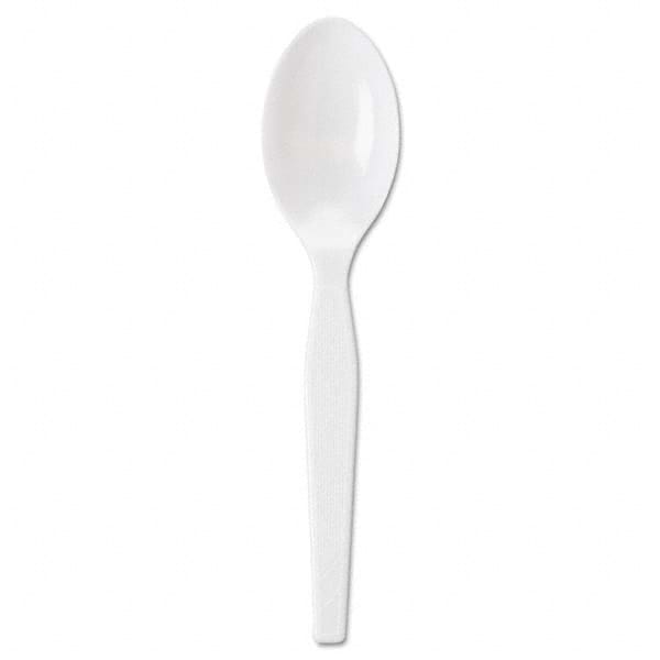 Dixie - Individually Wrapped Polystyrene Cutlery, Teaspoons, White, 1000/Carton - First Tool & Supply