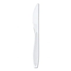 DART - Impress Heavyweight Full-Length Polystyrene Cutlery, Knife, White, 1000/Carton - First Tool & Supply