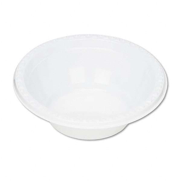 Tablemate Products - Plastic Dinnerware, Bowls, 5 oz, White, 125/Pack - First Tool & Supply