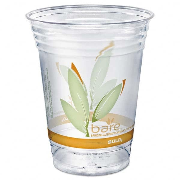 DART - Bare Eco-Forward RPET Cold Cups, 16-18 oz, Clear, 50/Pack - First Tool & Supply