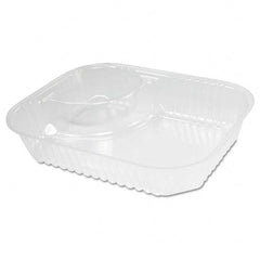 DART - ClearPac Large Nacho Tray, 2-Compartments, Clear, 500/Ctn - First Tool & Supply