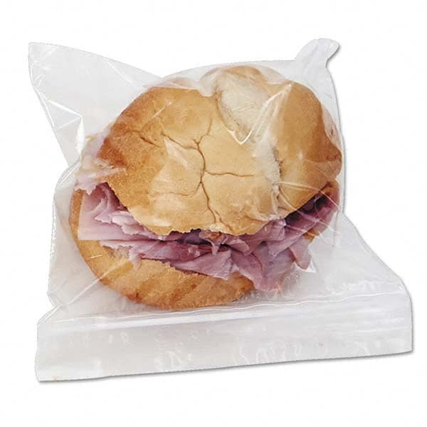 Boardwalk - Reclosable Food & Sandwich Bags Volume Capacity: 1 Sandwich Width (Inch): 6-1/2 - First Tool & Supply