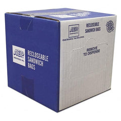 Handi-Bag - Reclosable Food & Sandwich Bags Volume Capacity: 60.0 Gal. Width (Inch): 6-1/2 - First Tool & Supply