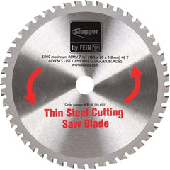 Fein - Wet & Dry-Cut Saw Blades Blade Diameter (Inch): 7-1/4 Blade Material: Carbide-Tipped - First Tool & Supply