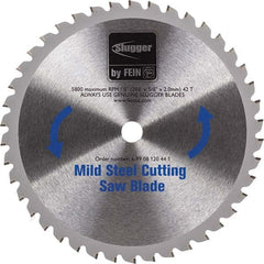 Fein - Wet & Dry-Cut Saw Blades Blade Diameter (Inch): 8 Blade Material: Carbide-Tipped - First Tool & Supply