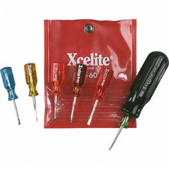 Xcelite - Screwdriver Sets Screwdriver Types Included: Slotted; Phillips Number of Pieces: 7 - First Tool & Supply