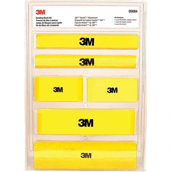 3M - Sanding Blocks Overall Width/Diameter (Inch): 2.8000 Overall Length (Inch): 16 - First Tool & Supply