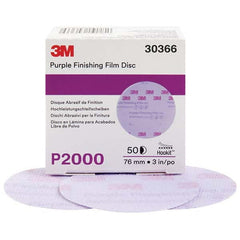 3M - Hook & Loop Discs Abrasive Type: Film Disc Disc Diameter (Inch): 3 - First Tool & Supply