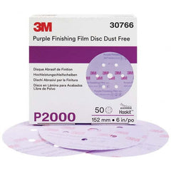 3M - Hook & Loop Discs Abrasive Type: Film Disc Disc Diameter (Inch): 6 - First Tool & Supply