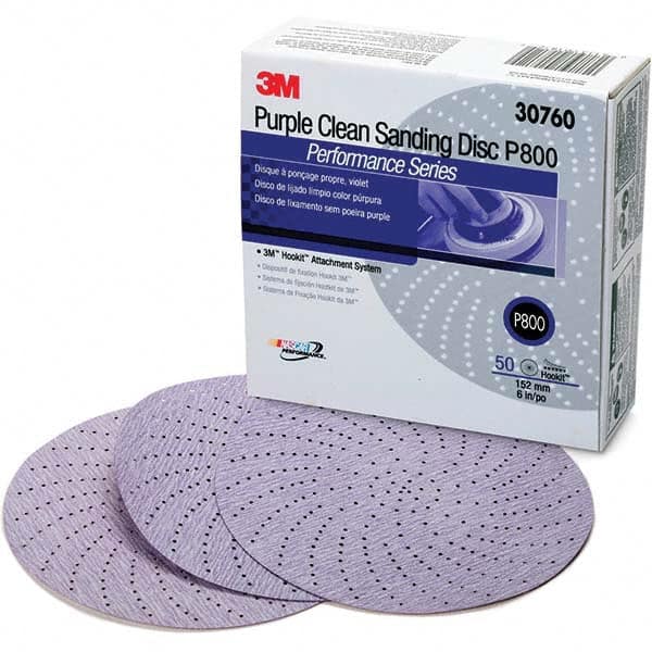 3M - Hook & Loop Discs Abrasive Type: Sanding Disc Disc Diameter (Inch): 6 - First Tool & Supply