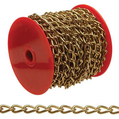 Campbell - Weldless Chain Type: Decorative Chain Load Capacity (Lb.): 5.000 - First Tool & Supply