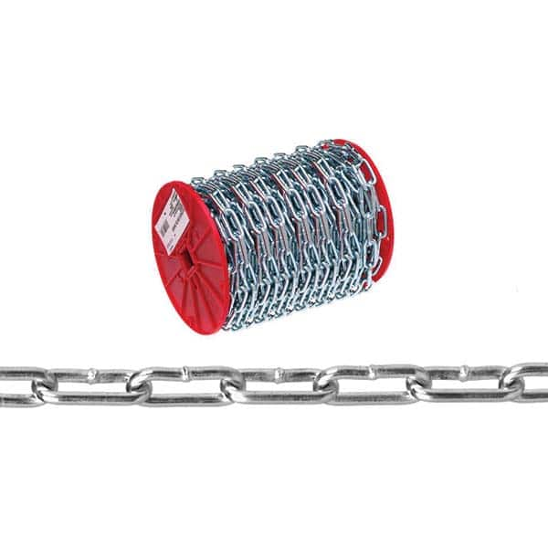 Campbell - Weldless Chain Type: Straight Link Coil Chain Load Capacity (Lb.): 520.000 - First Tool & Supply