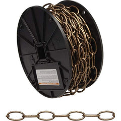 Campbell - Weldless Chain Type: Decorative Chain Load Capacity (Lb.): 35.000 - First Tool & Supply