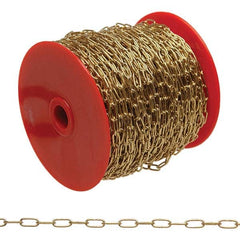 Campbell - Weldless Chain Type: Decorative Chain Load Capacity (Lb.): 10.000 - First Tool & Supply