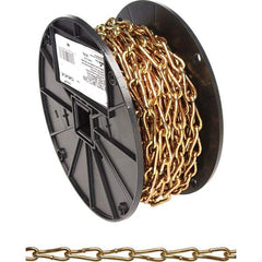 Campbell - Weldless Chain Type: Twist Link Coil Chain Load Capacity (Lb.): 240.000 - First Tool & Supply