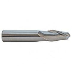 5/16 TuffCut GP Standard Length 2 Fl Ball Nose TiN Coated Center Cutting End Mill - First Tool & Supply