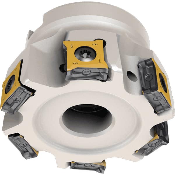 Iscar - Indexable Square-Shoulder Face Mills Cutting Diameter (mm): 101.60 Cutting Diameter (Decimal Inch): 4.0000 - First Tool & Supply