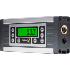 Stabila - Digital & Dial Protractors Style: Digital Protractor Measuring Range (Degrees): 360.00 - First Tool & Supply