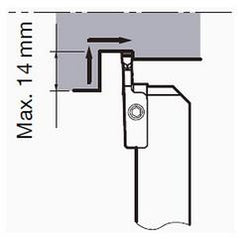 CGWSR2525-FLR3GP Grooving Tool - First Tool & Supply