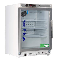 American BioTech Supply - Laboratory Refrigerators and Freezers; Type: Pharmacy/Vaccine Undercounter Built-In Refrigerator ; Volume Capacity: 4.6 Cu. Ft. ; Minimum Temperature (C): 2.00 ; Maximum Temperature (C): 8.00 ; Width (Inch): 23-3/4 ; Depth (Inch